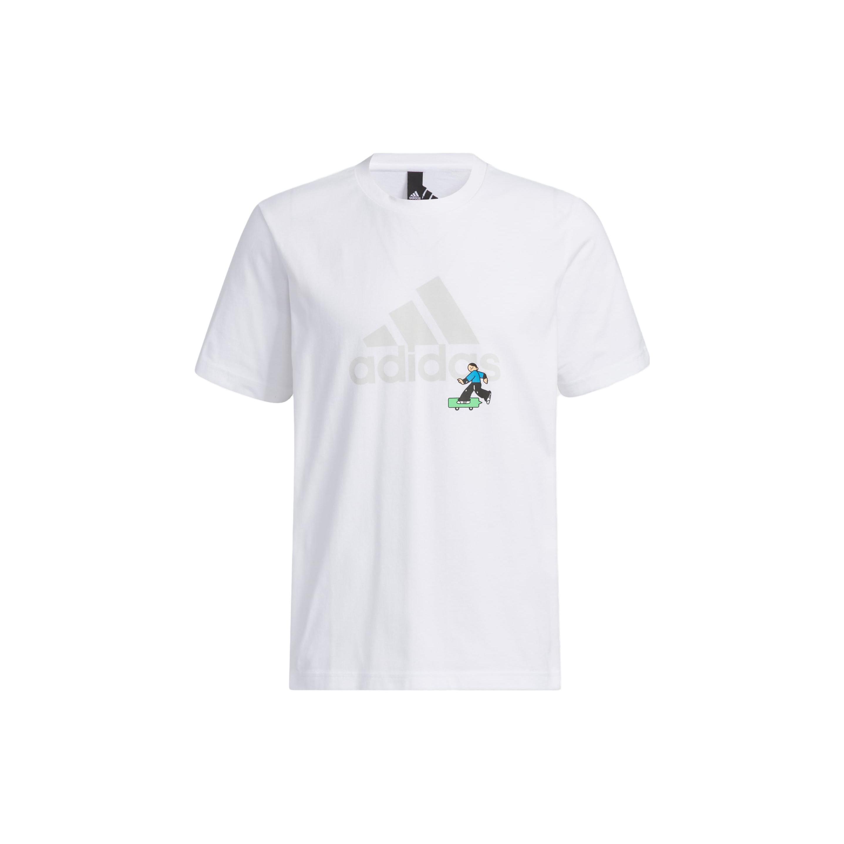 

New Adidas SEEBIN Artist Collaboration Series SS23 T Shirt Men s White IA8156 XXL
