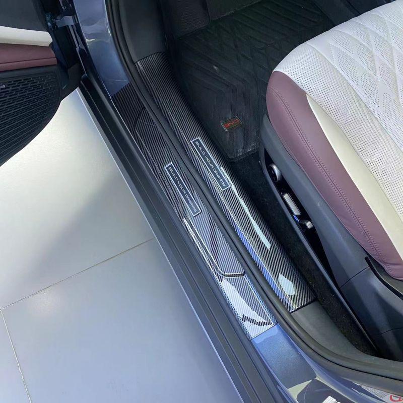 23 BYD Seal Carbon Fiber Door Sill and Rear Bumper Protector Set
