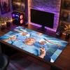 Erling Haaland Theme Pattern Mouse Pad, Soccer Logo Design XXL Gaming Desk Mat Non-Slip Computer Mouse Pad
