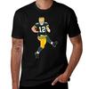 Green Bay Quarterback Tshirt Work Wear Short Sleeve Tshirt