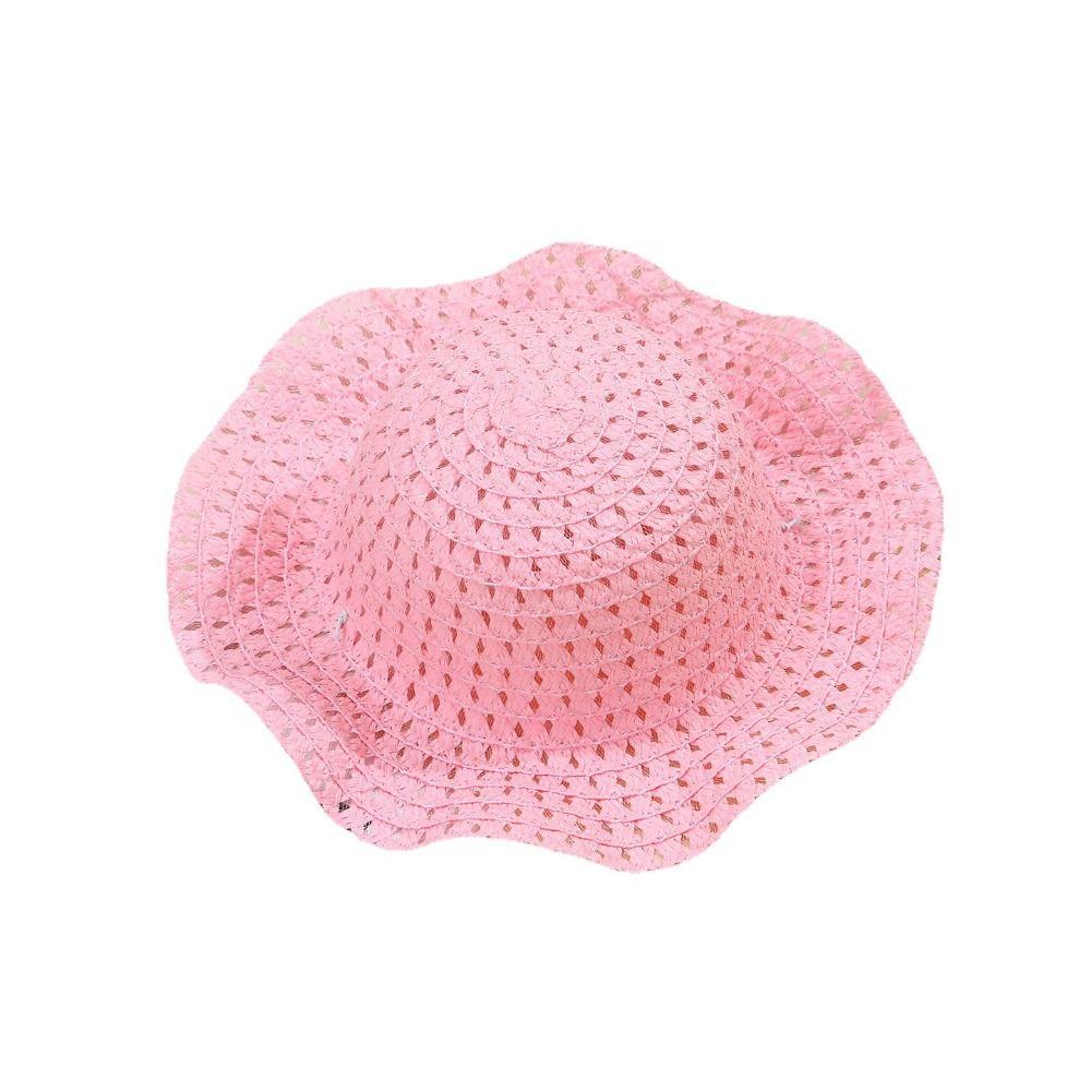 Hollow Out Baby Hats Large Brim Bucket Hat Cute Beach Hats Summer