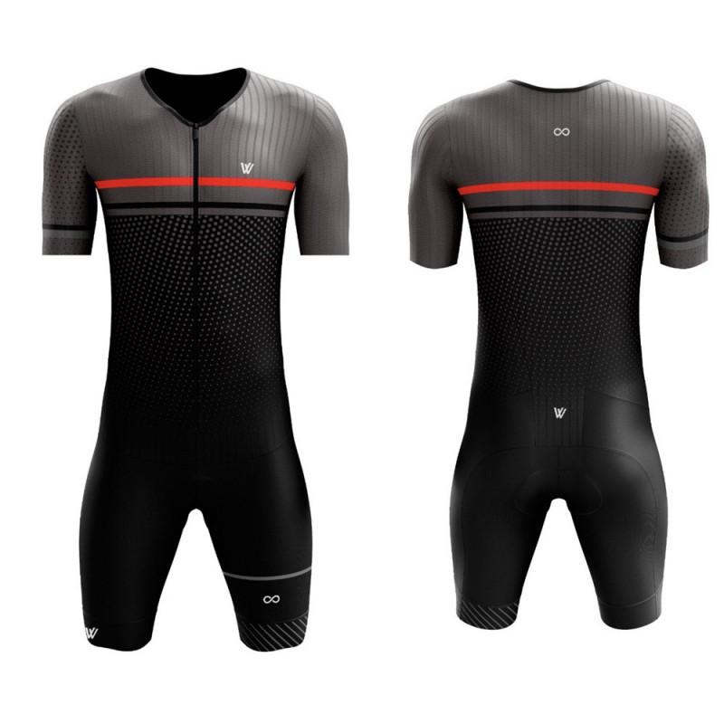 Mens Quick-Dry Triathlon Cycling Bodysuit Road Bike Racing Endurance Training