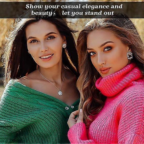 6 Pieces Artificial Pearl Brooch Pins Anti-Exposure Neckline Safety Pins Sweater Shawl Clips for Women Girls Wedding Party Decorations, 2 Styles