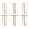 50pcs Ball Head Pins Jewelry Pendant DIY Craft Bead Making Parts Accessory SuppliesGold 30mm   1.18in