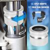 Motorcycle Adjustable Fork Seal Driver Tool 39mm-50mm Carbon Steel Dirt Bike Fork Seal Tool For Scooters, Tricycles, And Quadricycles
