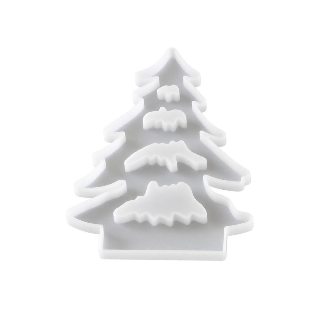 Christmas Tree Silicone for Resin Ornaments, DIY Craft
