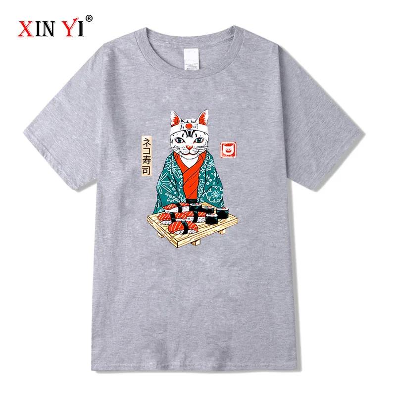 Mens High Quality 100 Cotton Funny Anime Tshirt Printing Summer T Shirt Casual Loose Male Crewneck for Men Tshirt Male Tee