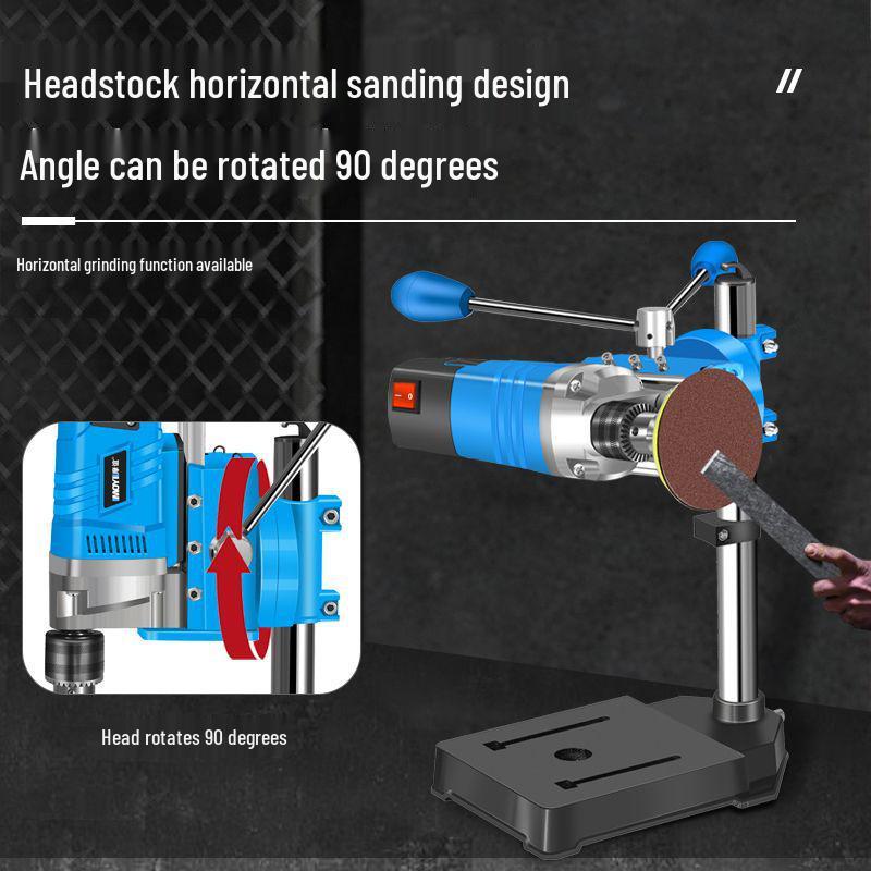 Moyi Taiwan Multi-functional High-Precision Bench Drill and Mini Lathe.