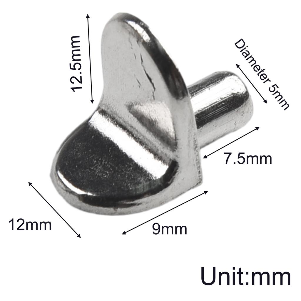 10/20 Stück Regalstützstifte Dübel Pins Stecker L-förmige Schrankhalterung Möbel Holz Glas Fachboden Befestigungshalter