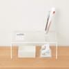 MUJI Small Acrylic Divider 26cm W x D x 10cm 15919833 Shelf, Approx. 17.5cm H,