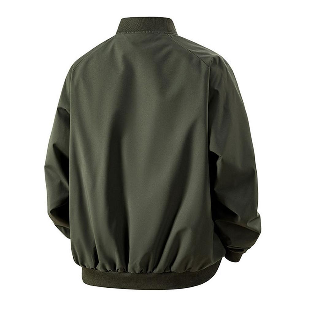 Men's Casual Jacket, Flight Suit, Windproof Coat, Casual Versatile Jacket