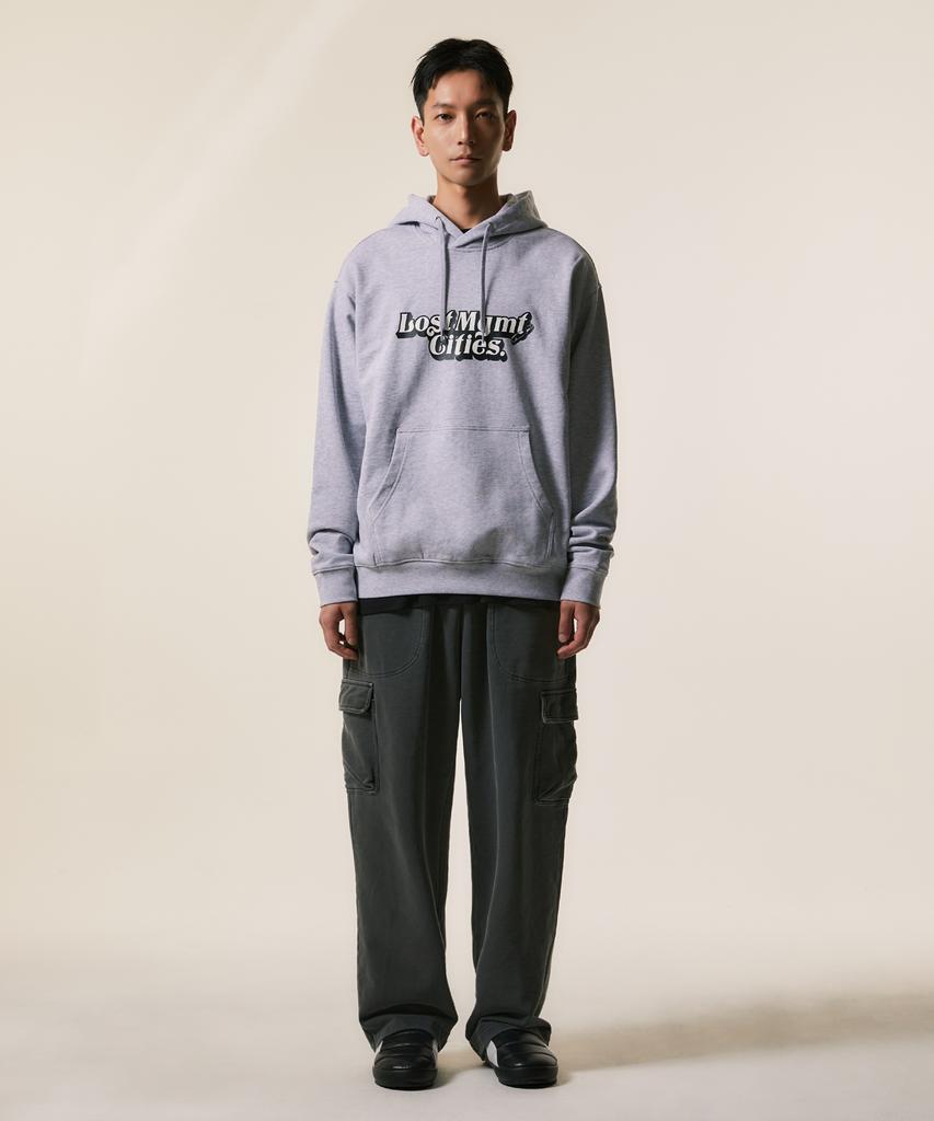 Skool Pin Hoodie Heather Gray