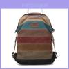 Canvas Crossbody Bag For Women With Multiple Pockets And Retro Colorblock Design For Daily Use