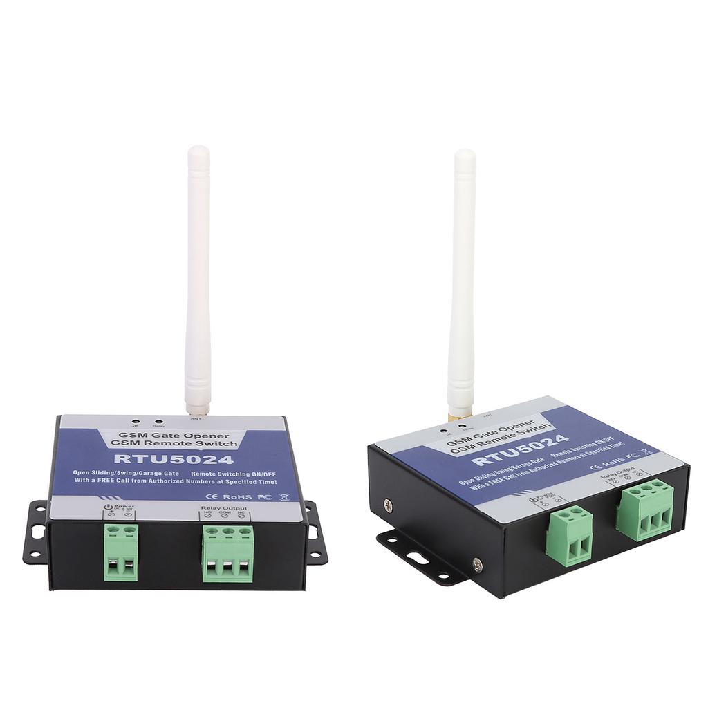 RTU5024 Upgrade GSM Gate Opener Relay Switch Wireless Remote Control Door Opener  DC 9‑36V GSM Gate Opener Wireless Door Opener