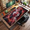Tappetino per Mouse Grande Stampato AC Milan, Tappetino Morbido in Gomma Antiscivolo per Scrivania da Gioco per Ufficio Laptop Computer Decorazione