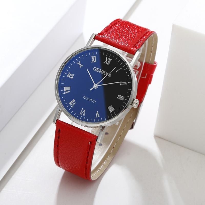 Wish Watch Men's Blu-ray Business Casual Belt Giveaway Gift Watch Men's Watch Quartz Watch