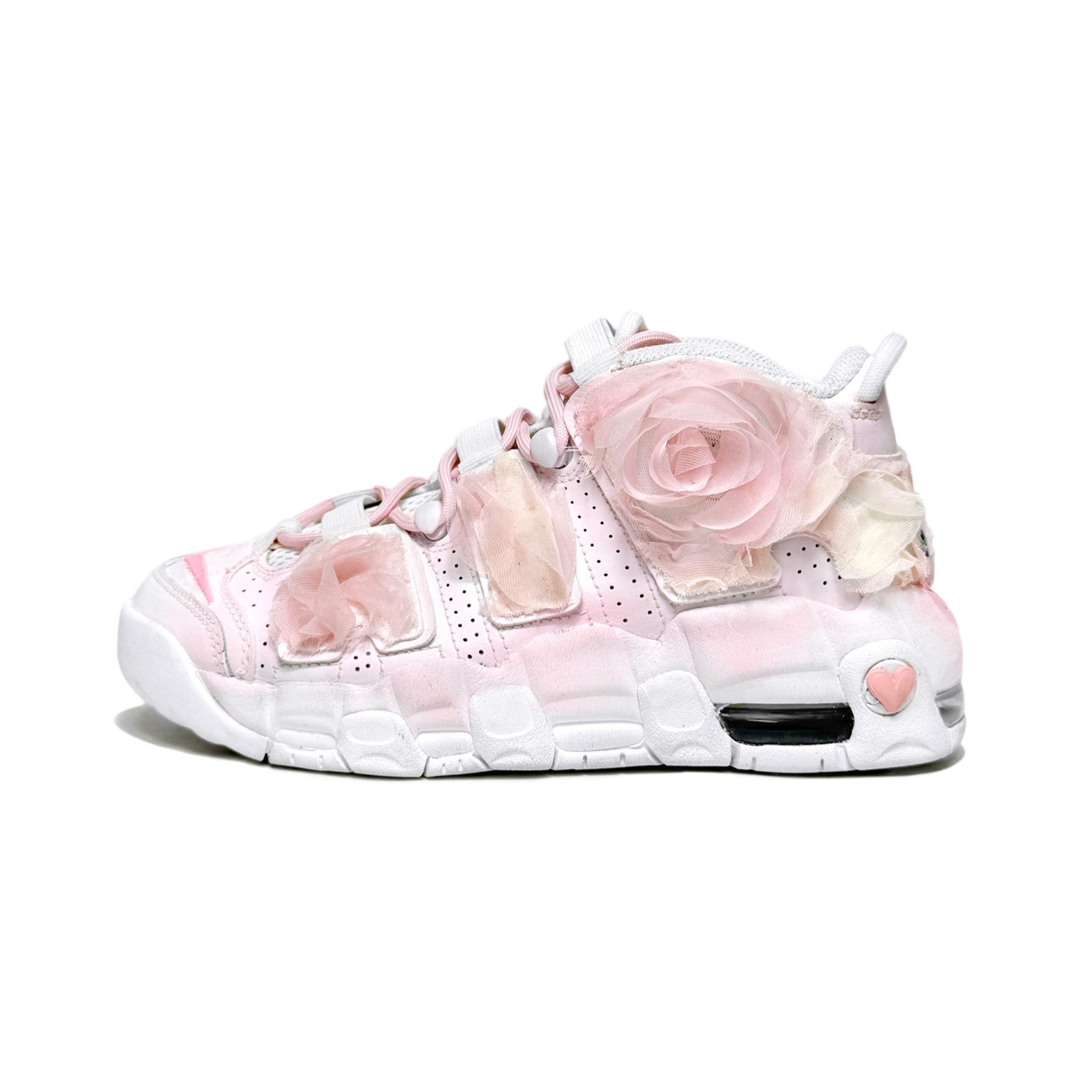 Nike Air More Uptempo tīri balts