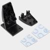 Aluminum Alloy Office Desk Baffle Clip Black White Silver Multifunctional Glass Clamp Furniture Accessories Adjustable