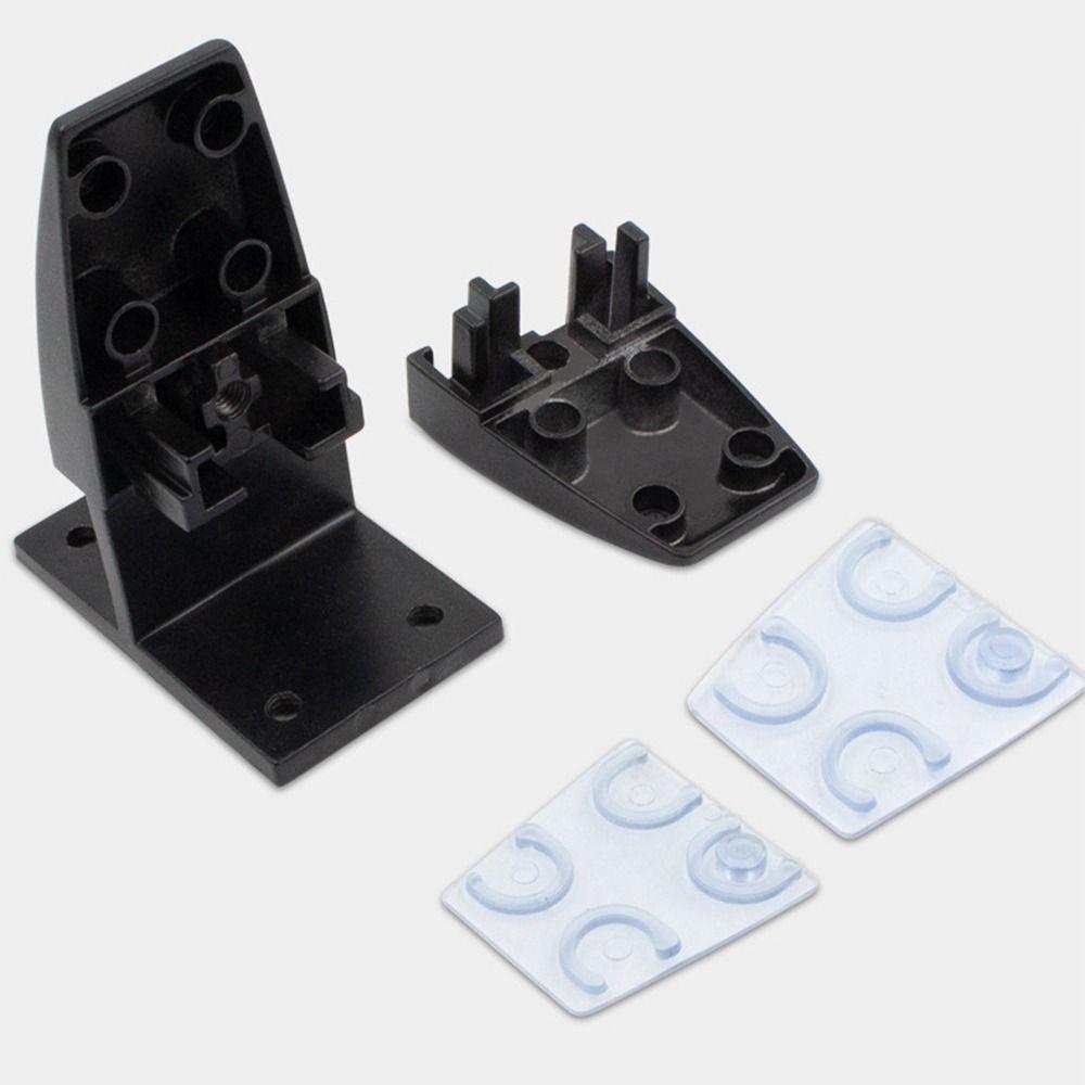 Aluminum Alloy Office Desk Baffle Clip Black White Silver Multifunctional Glass Clamp Furniture Accessories Adjustable
