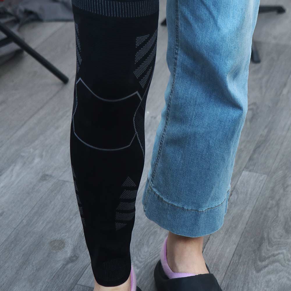 Sweat-absorbing Full Leg Compression Sleeve Compression Knee Sleeve Running Yoga Dancing