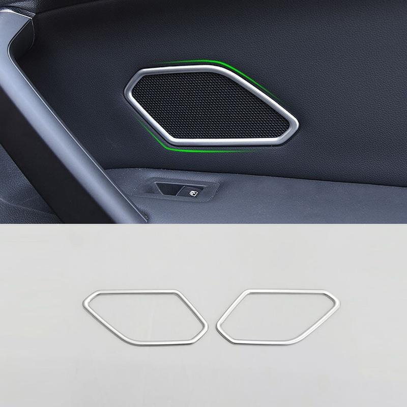 For Seat Tarraco 2018 2019 2020 ABS Chrome Car Headlamps Adjustment Switch Cover Trim Sticker Styling Decoration Accessories