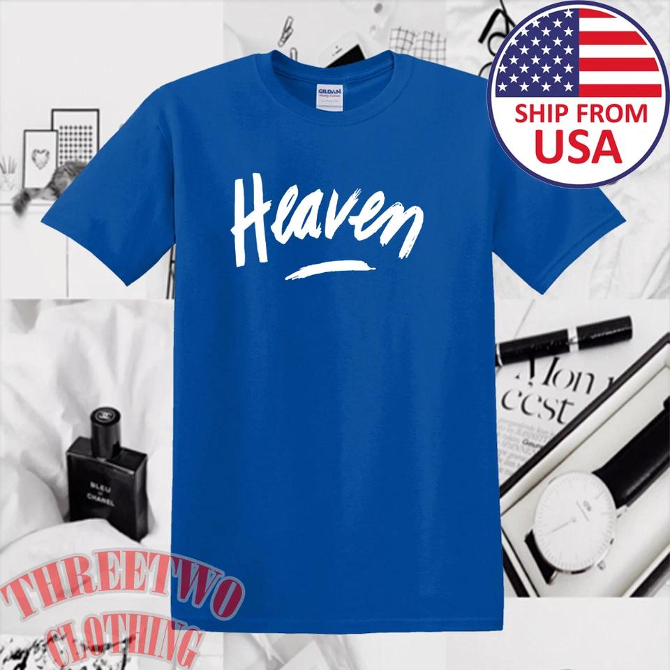 

Heaven 80 s Los Angeles Novelty Store Symbol Men s Royal Blue Size S to 5XL L