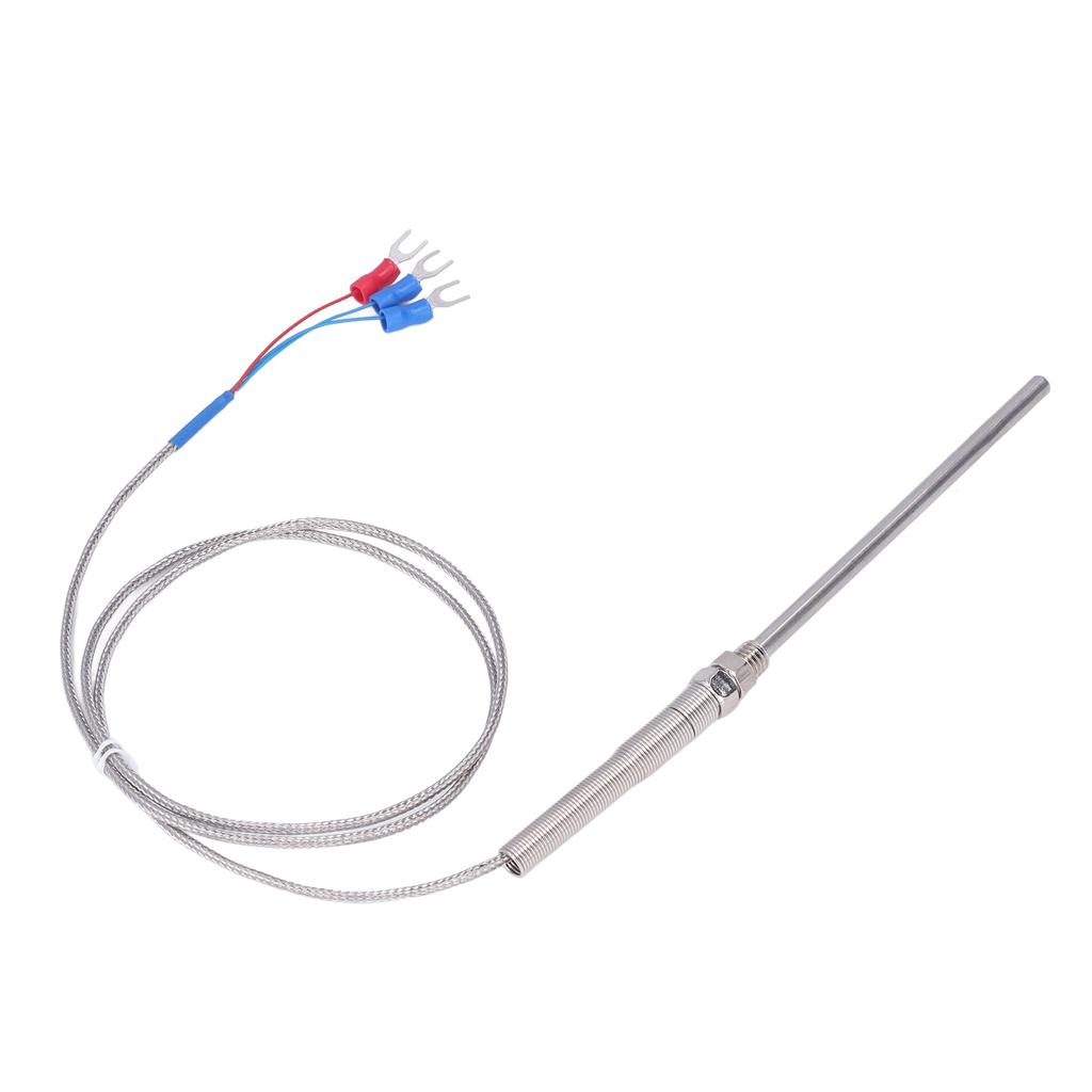 BERM 100mm Sonde Thermoelement PT100 Temperaturfühler Sonde 0‑400℃ 1 Meter Länge