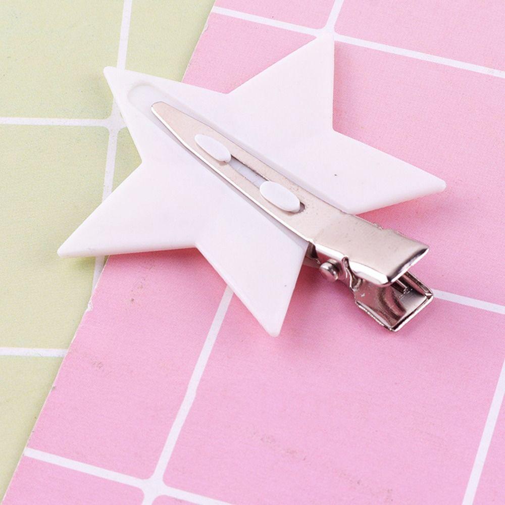Hair Accessories Seamless Duckbill Clips Korean Style Hairpins Pentagram Hair Clips Hair Barrettes