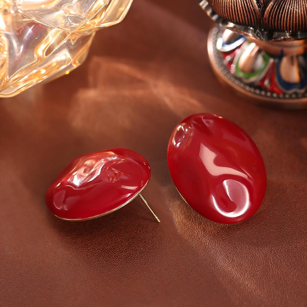 Baroque Pearl Stud Earrings - High-End Fashion, Elegant Style, 925 Silver Needle