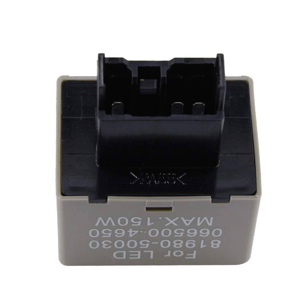 HUIQIAODS LED Compatible, High Fla Prevention Turn Signal Relay, Speed Adjustment, Toyota 8 Pin