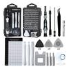 Screwdriver Kit 122 in 1 Anti-Static Handles Magnetic Precision Repair Tool Set with Chrome-Vanadium Steel Bits Magnetizer Demagnetizer Tool