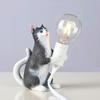 Black Cat Lamp Nordic Creative Living Room Bedroom Clothing Store Decorative Animal Lamp Mini Catlamp Small Night Lamp