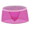 Mesh Transparent Sissy Lingerie Men'S Skirt Panties Lace Frilly Sissy Bugle Pouch G-String Thong Naughty Crossdressing Underwear