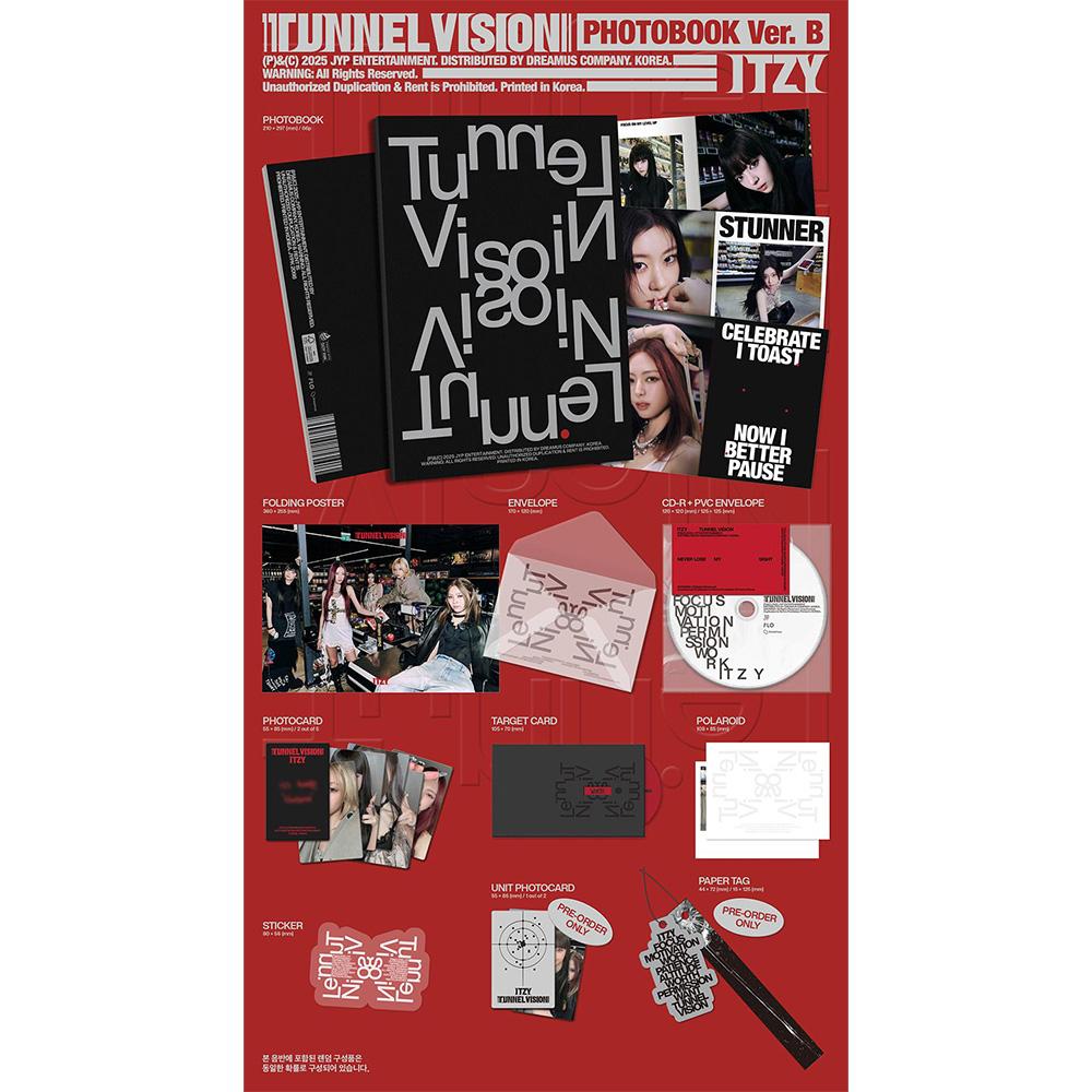 ITZY TUNNELBLICK (Fotobuch Ver.)