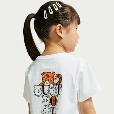 Unisex Nike Kids T Shirts Crew Neck Moderate