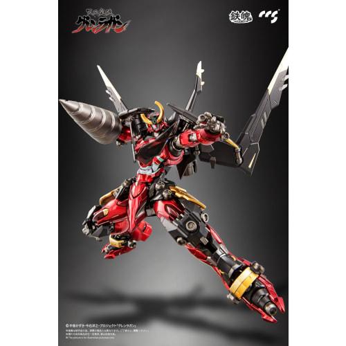 CCSTOYS Teppaku MORTAL MIND Series "Gurren Lagann" Gurren Lagann PVC & ABS & POM & PV & Alloy & Magnet Painted Movable Figure Re-release