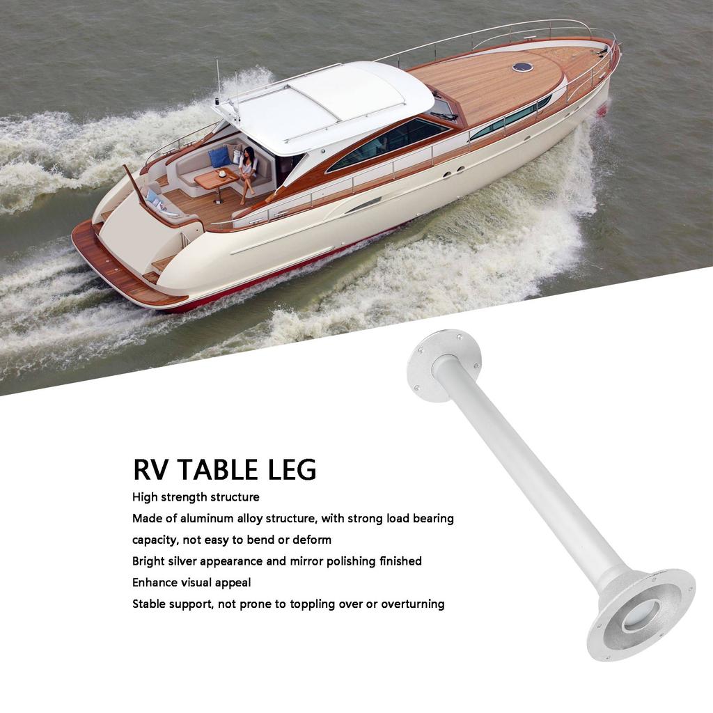 29.13in RV Table Leg Detachable Aluminium Alloy Table Pedestal Detachable Table Base Stand Leg for Motorhome Campervan Boats