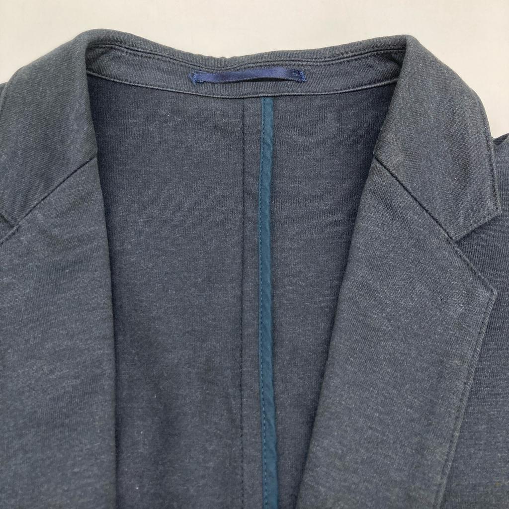 SOLIDO [Good Condition] MSL16A435 Jersey Tailored Jacket 03 NavyUsed