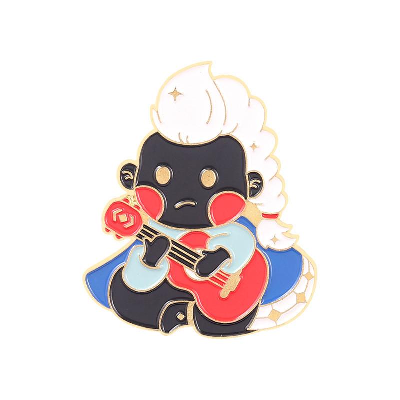 Cute Sky Encounter-themed Game Brooch Enamel Pin For Collectors And Fans