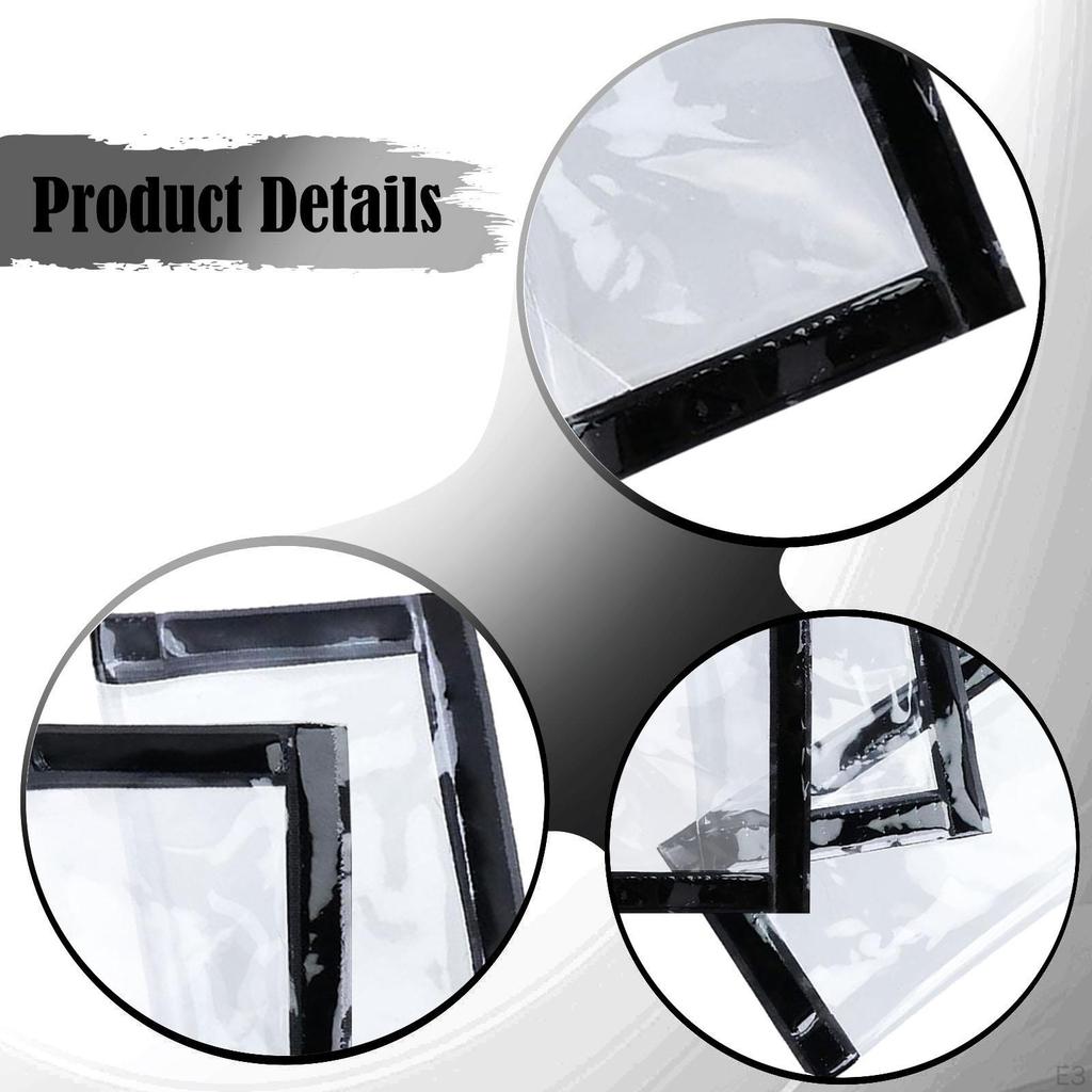 4 Pieces Fishing Lure Wraps Hook Covers Transparent Protection Storage Bags