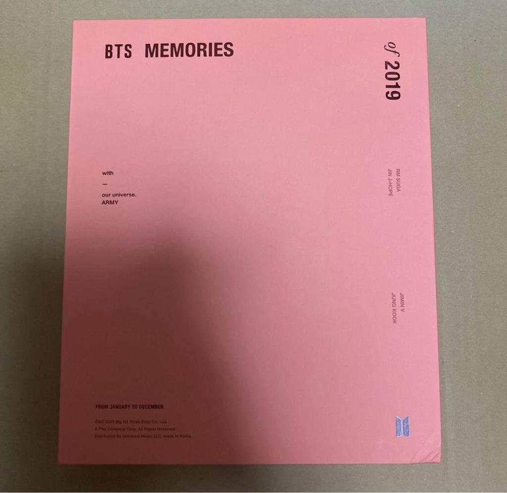 [USED] BTS Memories 2019 DVD