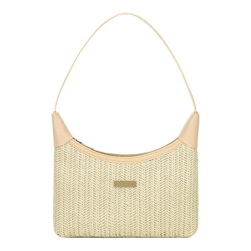Today's popular niche straw bags for women's new summer versatile messenger bags go out small bags