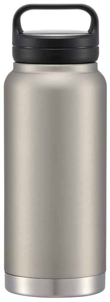 Skater Stainless Steel Mug Bottle 800ml with Screw Handle Silver Thermal/Cold STSC8-A