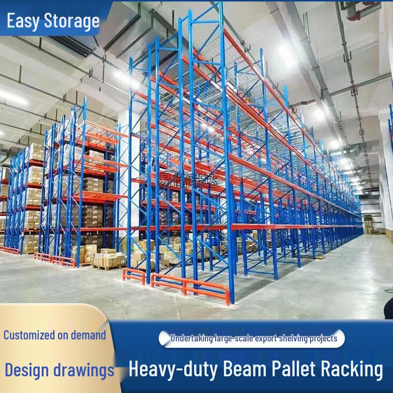 High Bay Load-Bearing Pallet Racking for Cold Storage and Warehouses
