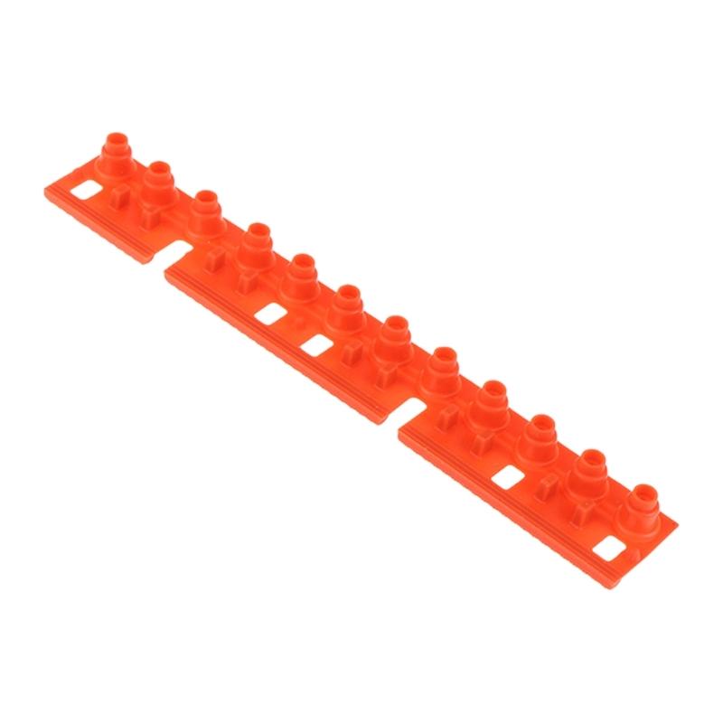 Leitfähige Tastaturstreifen Tastenkontakt Silikonpads Mit Hoher Leitfähigkeit für PSR540 PSR550 PSR630 Einfach zu Installieren