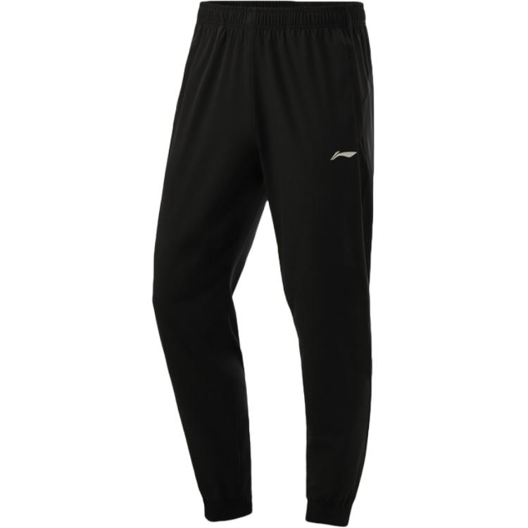 Li-Ning College Style Quick-Dry Breathable Fashion Comfortable Short Sleeve Solid Loose Long Pants Casual Sports Suit AYKT415-1+ATSU817-2