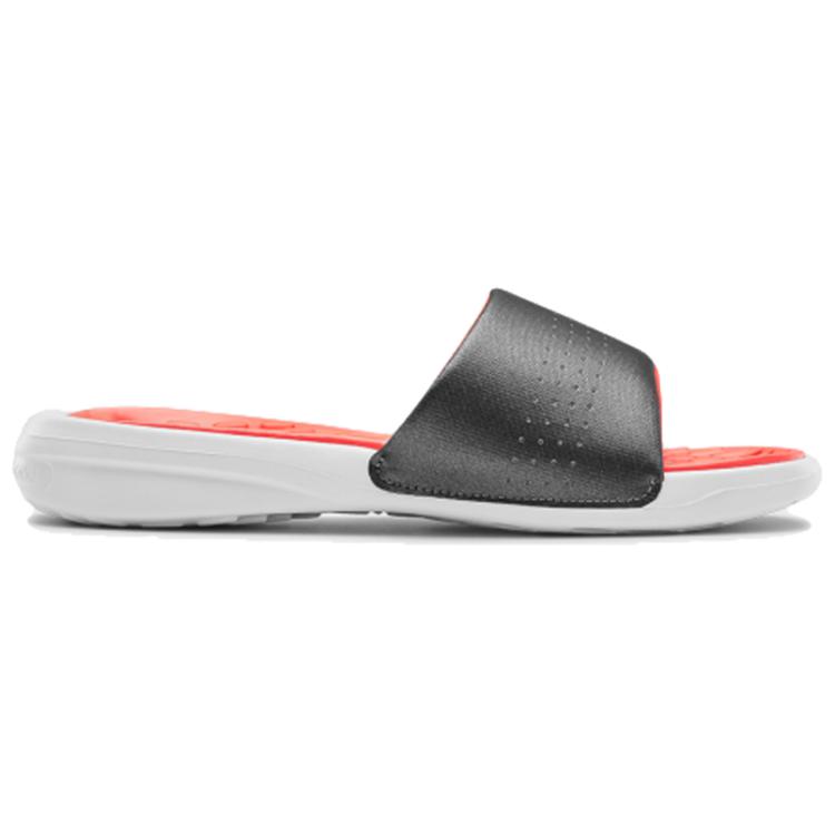 Under Armour Playmaker Fixed Strap Slippers Black/Orange Women's 3000063-104