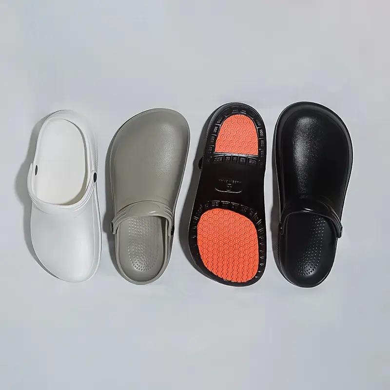 Unisex EVA Clogs, Comfortable, Durable, Non-Slip, Oil-Resistant, Waterproof, Professional Chef & Nurse Work Shoes, Casual Style, Kitchen Shoes