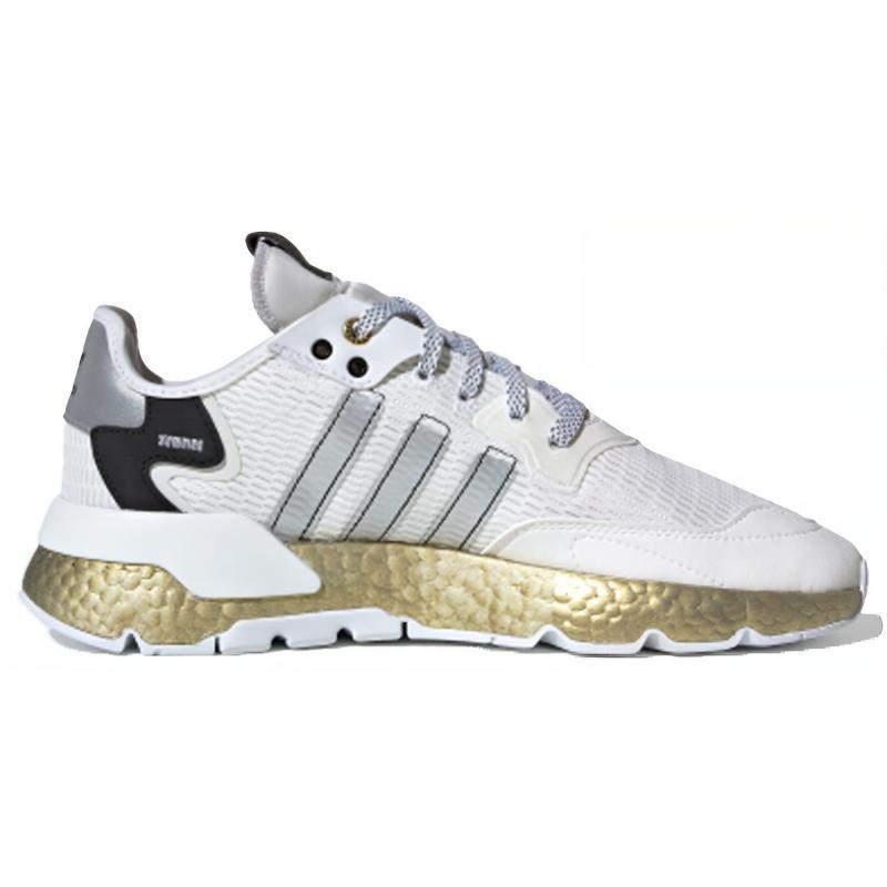 adidas Nite Jogger White Gold Metallic Sneakers FW6147