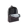 Vans All Over Logo Print Sports Casual Polyester Backpack Unisex Backpack Black VN0A5KHQYOQ